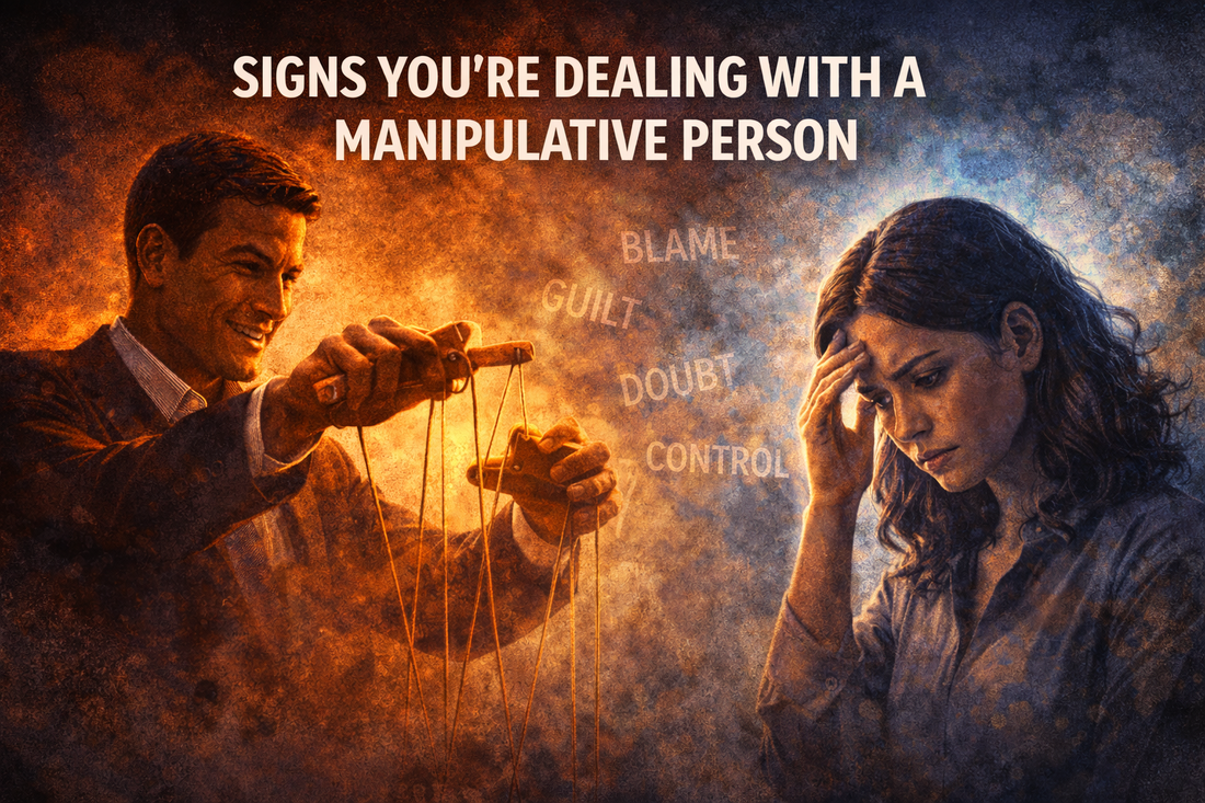 Signs You’re Dealing With a Manipulative Person