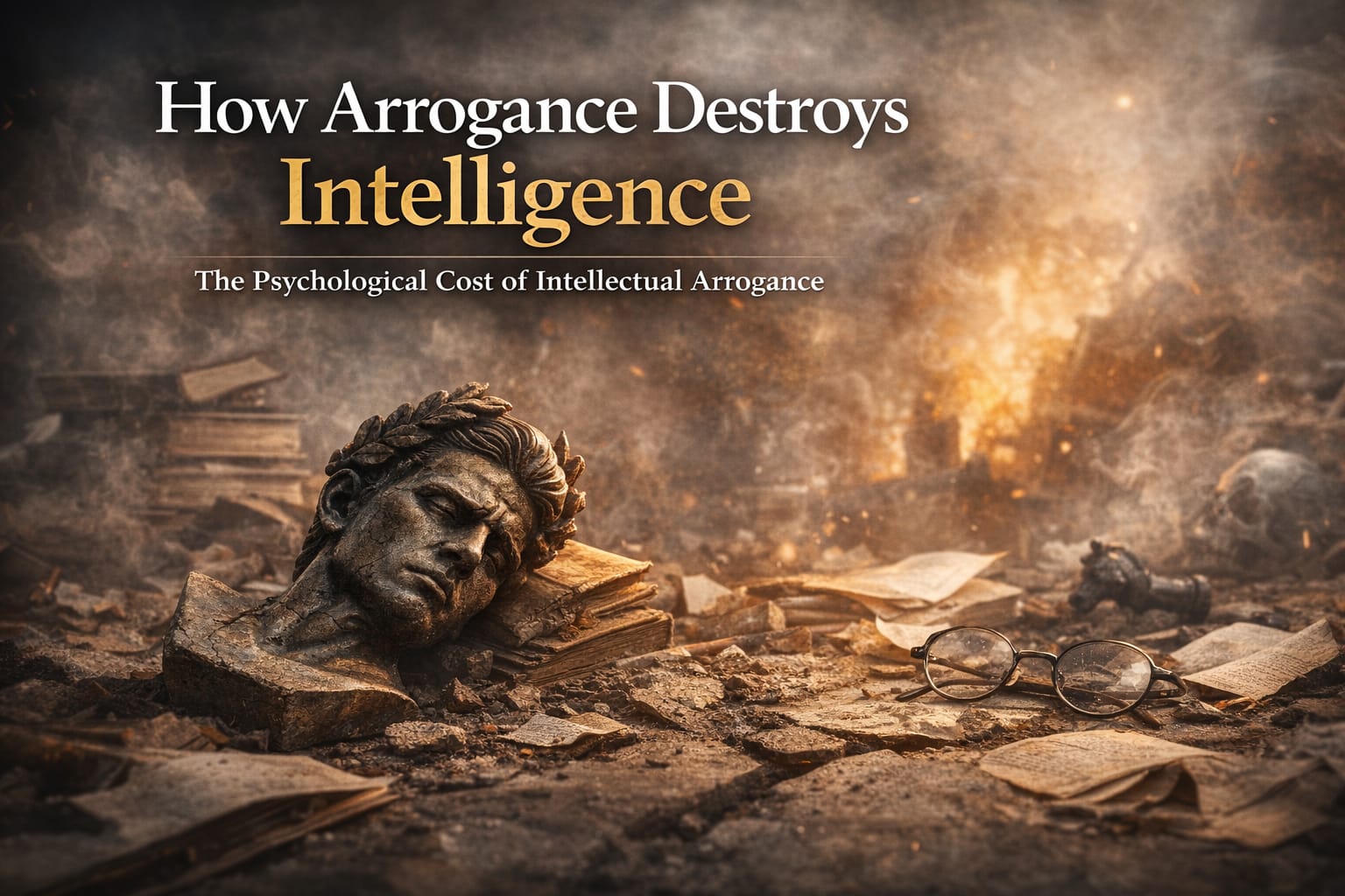 How Arrogance Destroys Intelligence