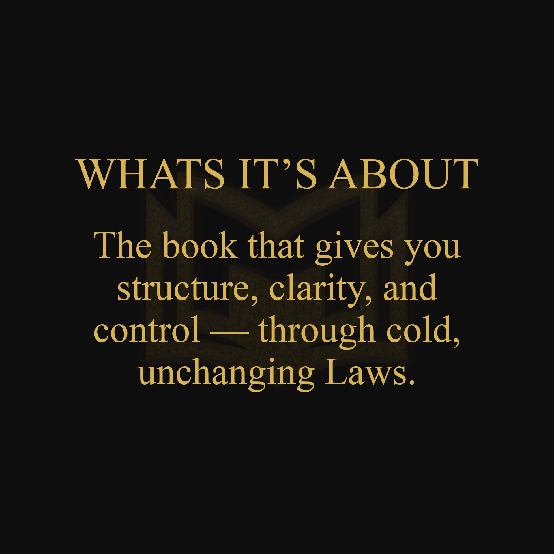 Informations about Book of Law