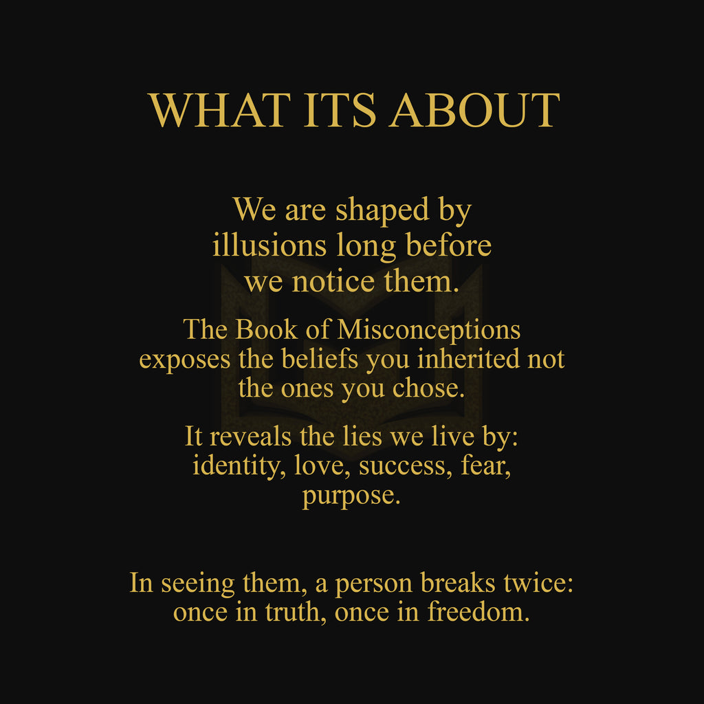 Informations about Book of Misconceptions